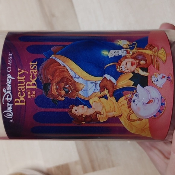 Disney Beauty and the Beast Burger King Collector's Cup Vintage - Picture 12 of 13
